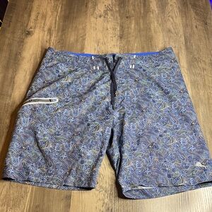 Tommy Bahama Multicolor Patterned Board Shorts